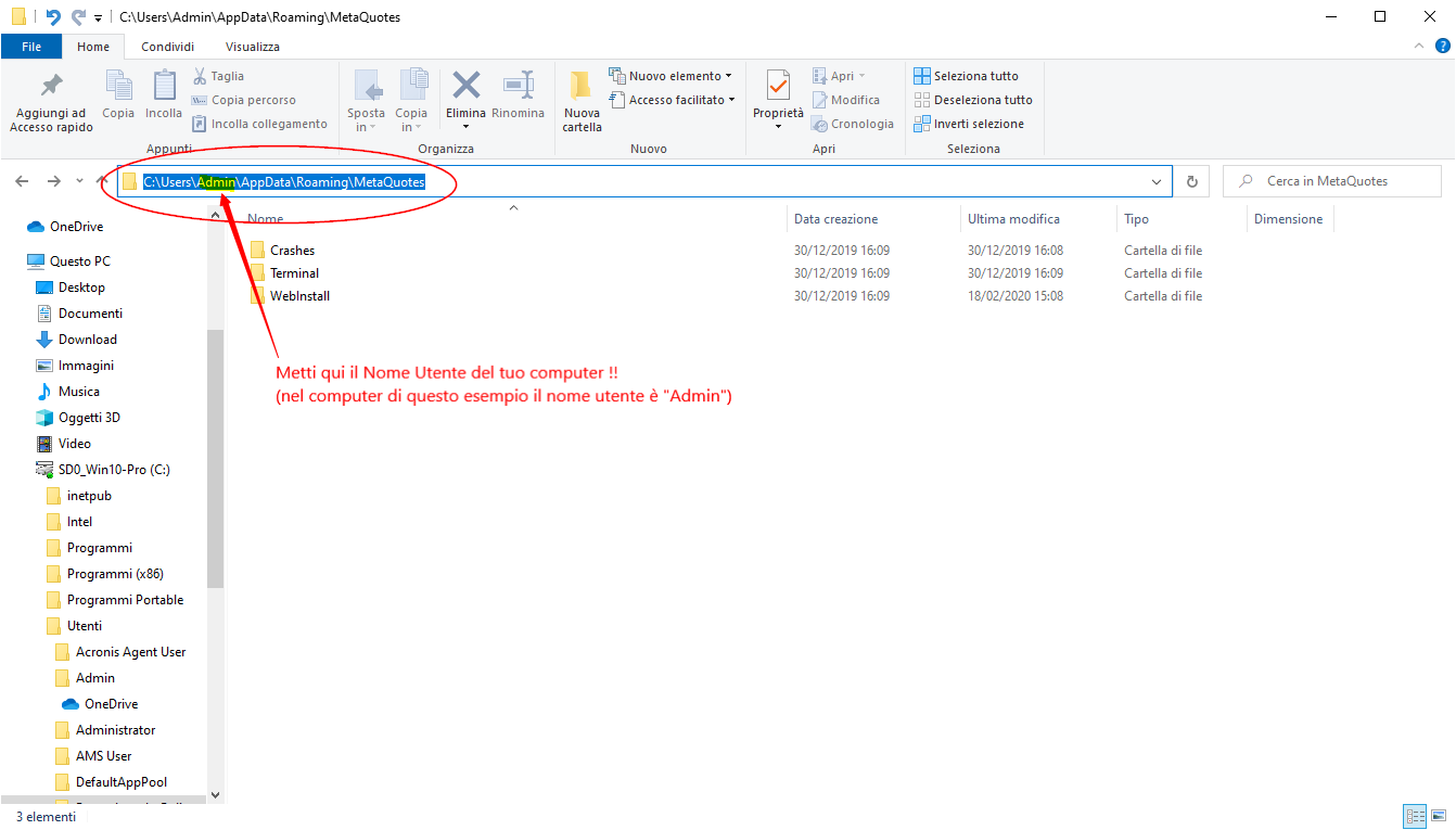 percorso profilo utente metatrader4 1342x765